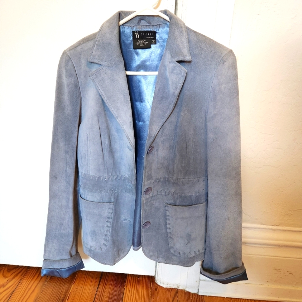 100% Leather Sisters Outerwear Jacket Sz M